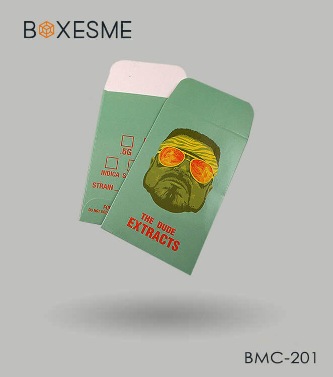 Cannabis Wax Envelopes
